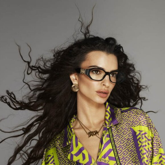 Versace Men Black Geometric Eyeglasses VE3320U GB1 BRAND NEW - Picture 13 of 14